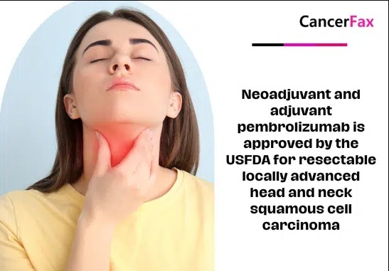 موافقة إدارة الغذاء والدواء الأمريكية (FDA) على استخدام بيمبروليزوماب قبل وبعد الجراحة لعلاج سرطان الرأس والعنق القابل للجراحة